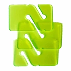 3 REMs (Reference Exit Markers) Transparent Green
