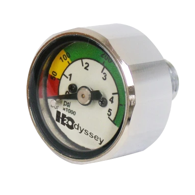 Mini PSI/BAR Button Gauge - Image 2