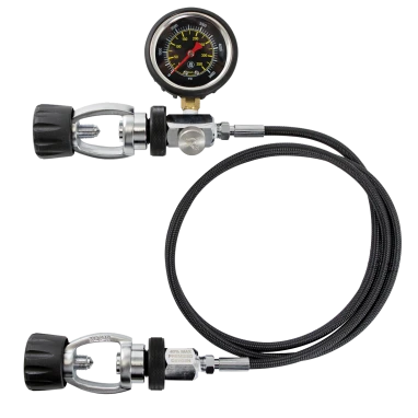 Deluxe Cylinder Equalizer With Braided HP Hose