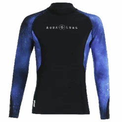 Aqua Lung Men's Long Sleeve Galaxy Rashguard-Discontinued