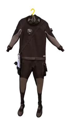 BARE Sentry Tech Dry Drysuit - Open Box - Mens XLS - Image 2