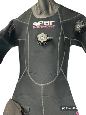 SEAC Women's Warmdry Drysuit - Used - Size XS Or MP - Image 2