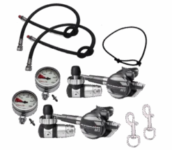 M1 Sidemount Regulator Package
