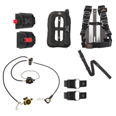 Dive Rite BP/W And Regulator Package