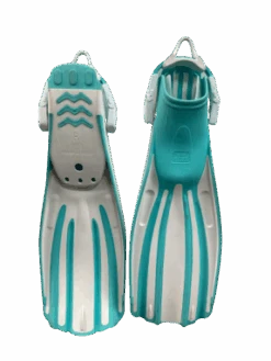 REC Fin - White/Blue - Size Reg - USED