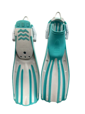 REC Fin - White/Blue - Size Reg - USED