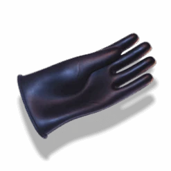 5 Finger Rubber Gloves Short