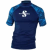 UPF 50 RASH GUARD, SHORT SLEEVE, MEN