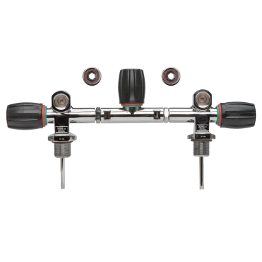 Faber HP Steel Tank Doubles Package - Gun Metal Grey - Image 2