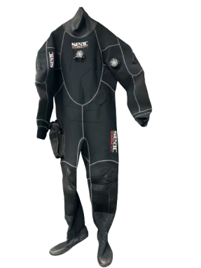 SEAC Men's Warmdry Drysuit - Lightly Used -LG