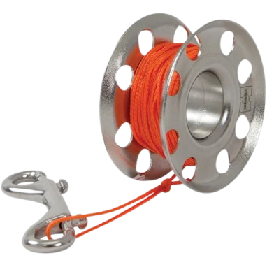 Flared Stainless Steel Finger Spool